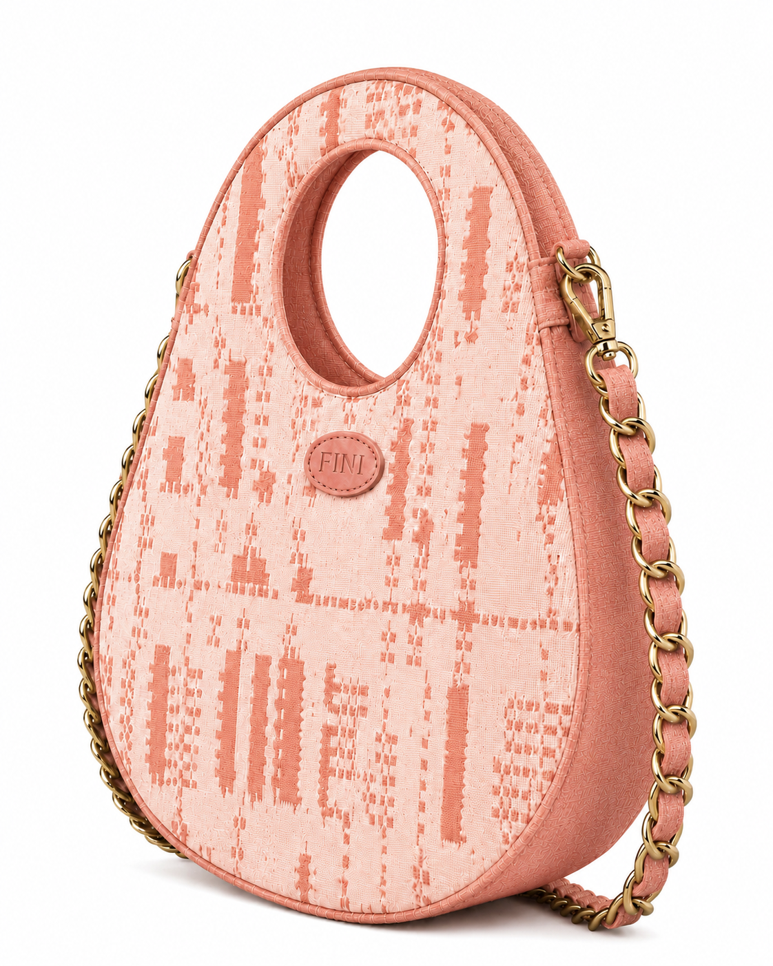 Oval Bag - Peach