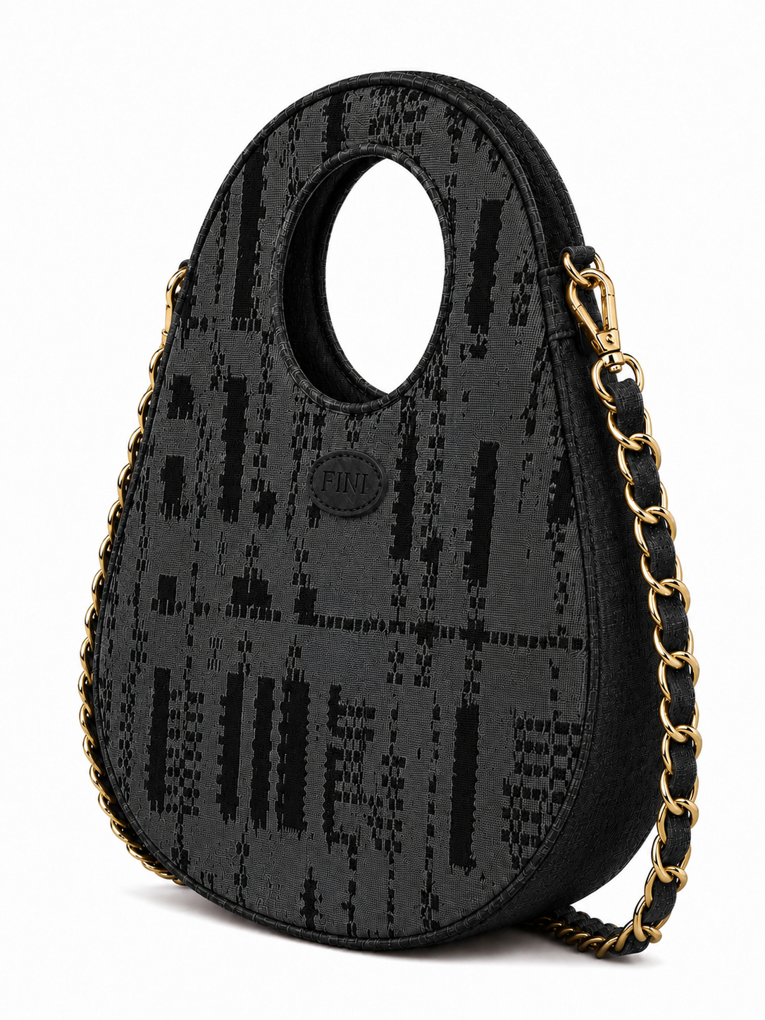 Oval Bag - Black