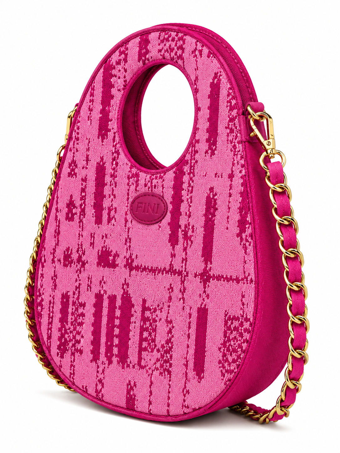 Oval Bag - Fuchsia