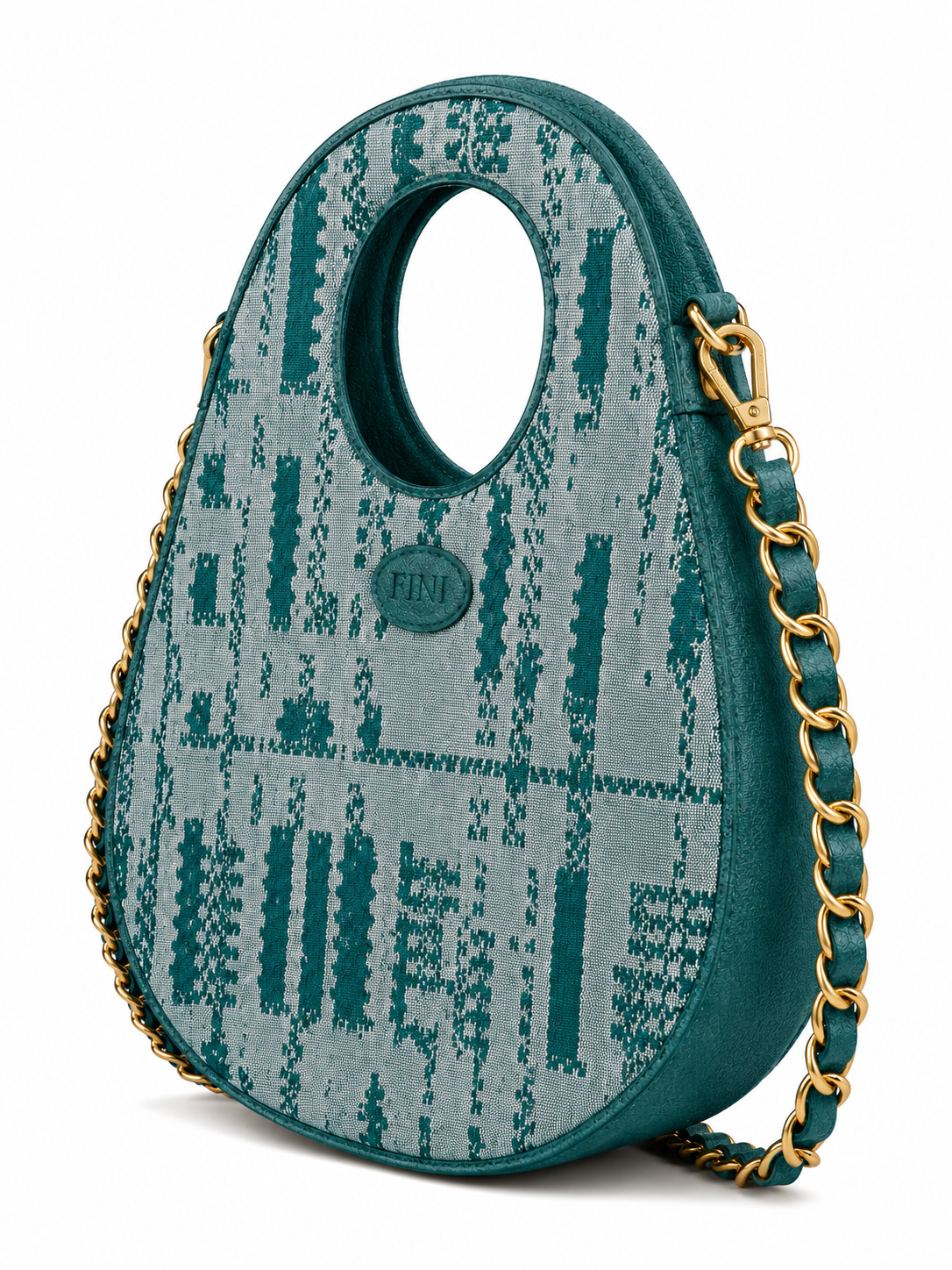 Oval Bag - Teal