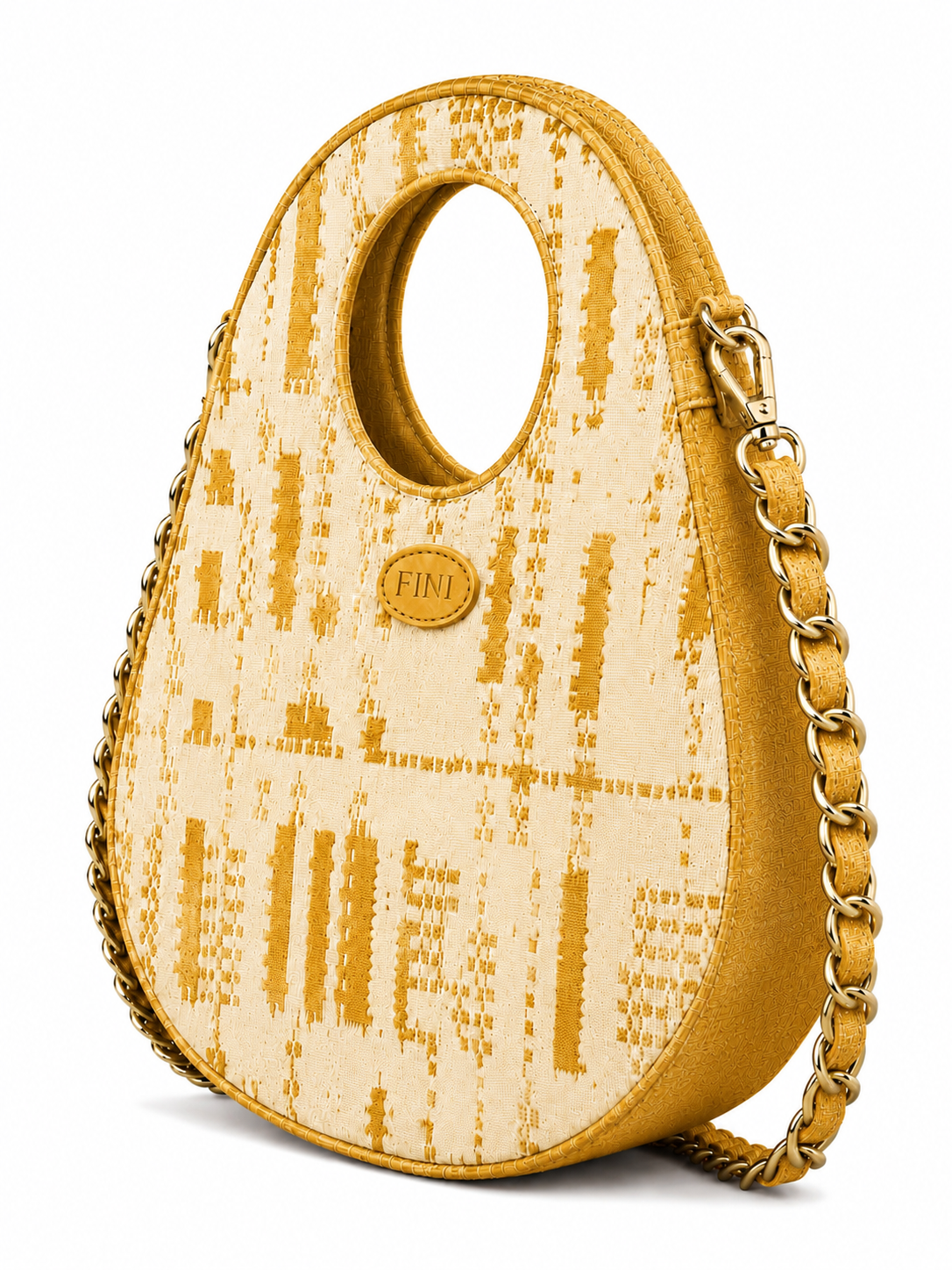 Oval Bag - Bright Gold