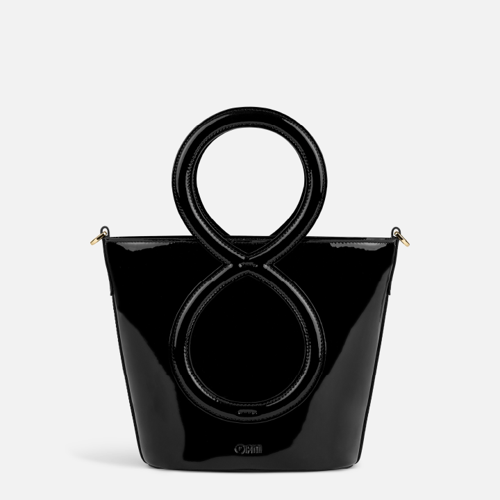 Infinity Bag 22 L - Patent Leather Black