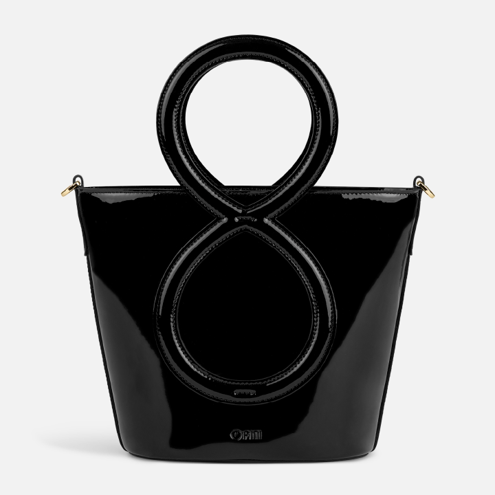 Infinity Bag 26 XL - Patent Leather Black