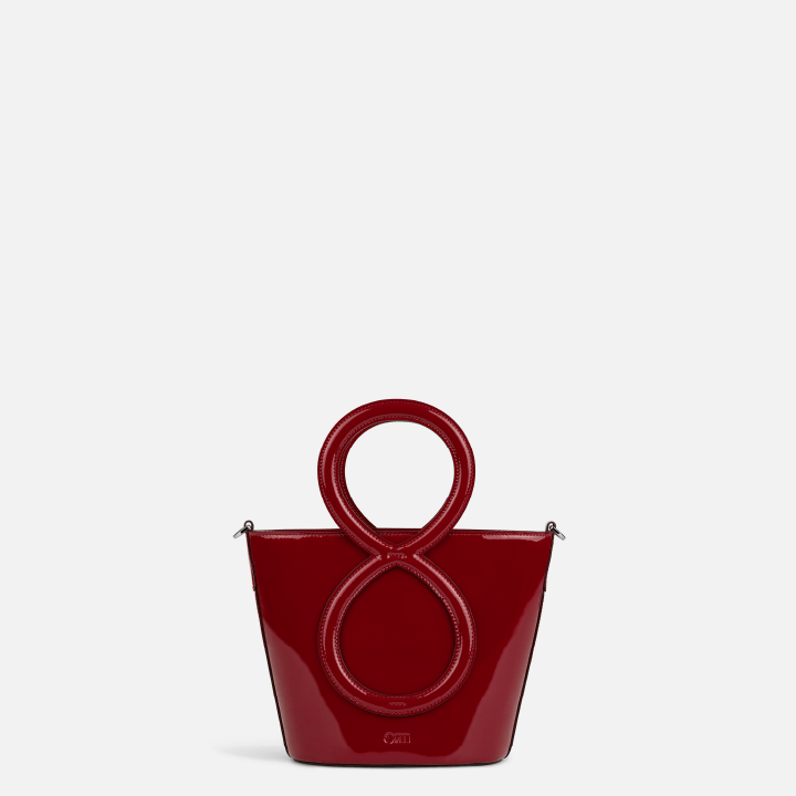Infinity Bag 14 S - Patent Leather Red