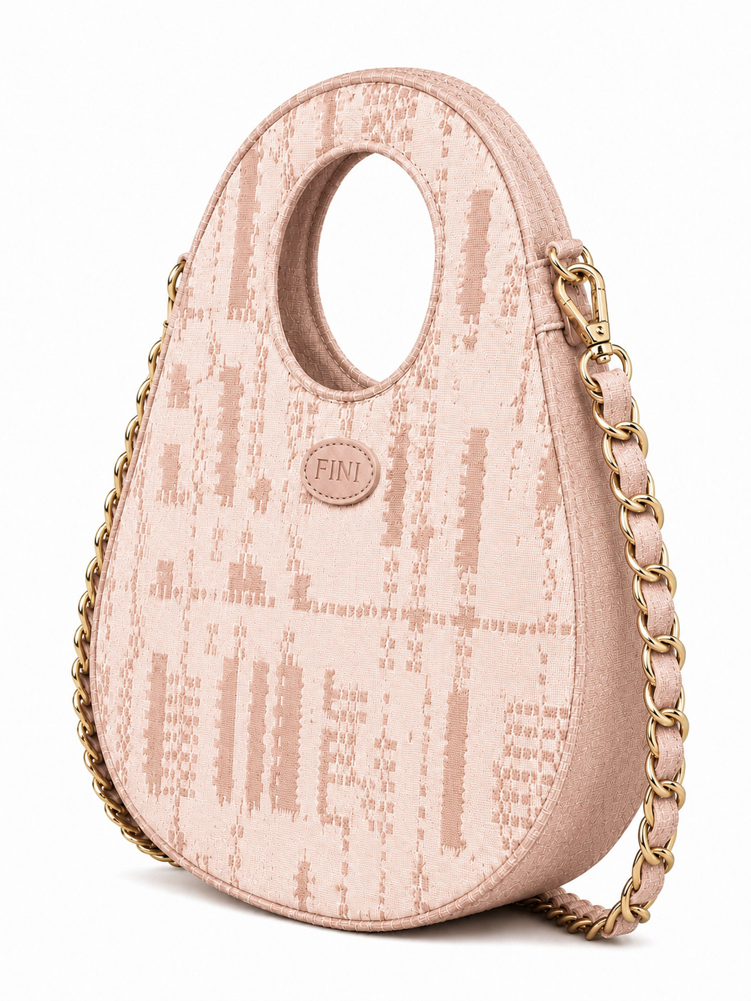 Oval Bag - Rose Gold