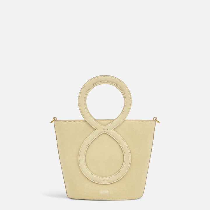 Infinity Bag 18 M - Suede Yellow