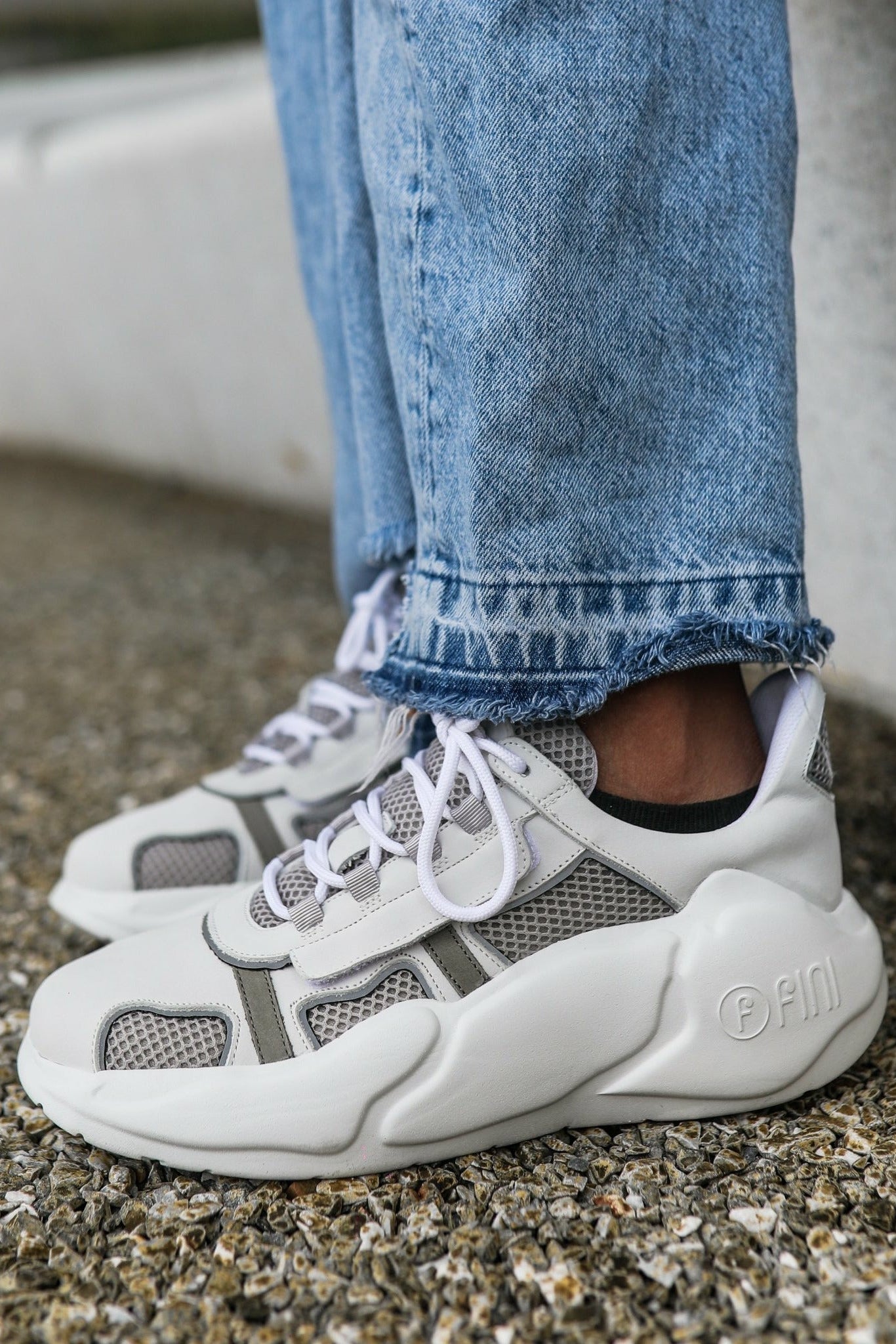 DESIDERATA V2 WHITE MOCHA - Fini Shoes