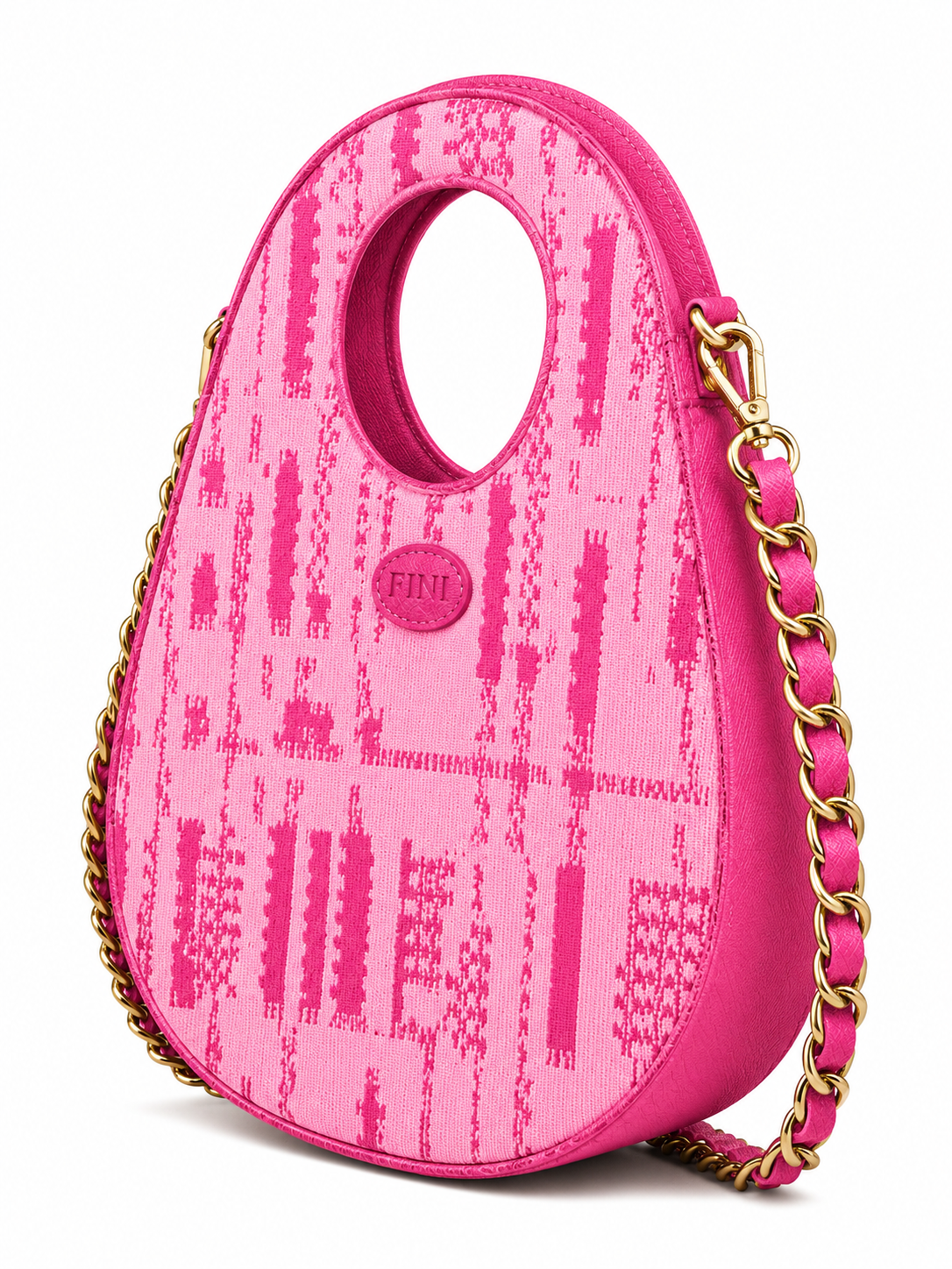 Oval Bag - Hot Pink