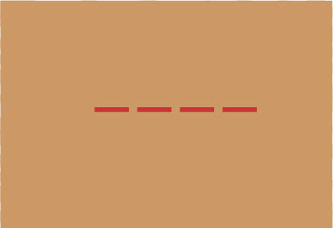Four dashes