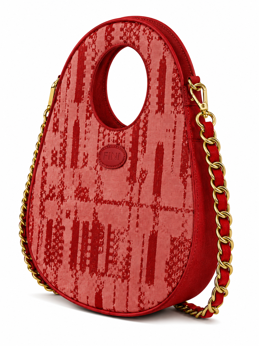 Oval Bag - Red