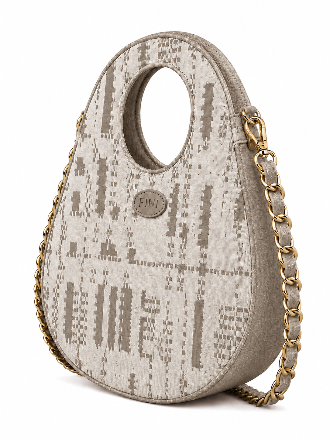 Oval Bag - Taupe