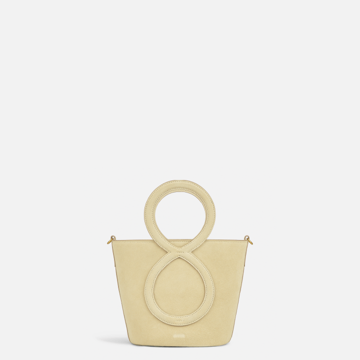 Infinity Bag 14 S - Suede Yellow