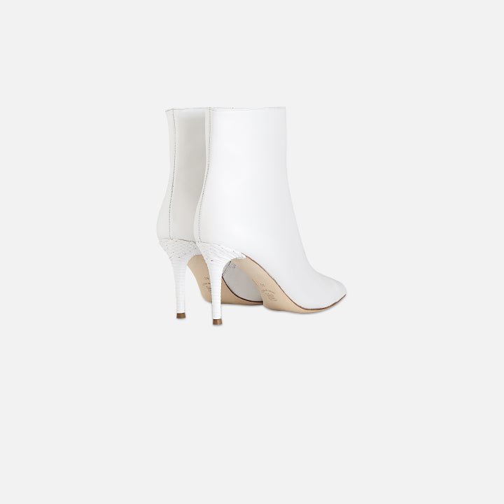 Claire Ankle Boot - White - Fini Brand
