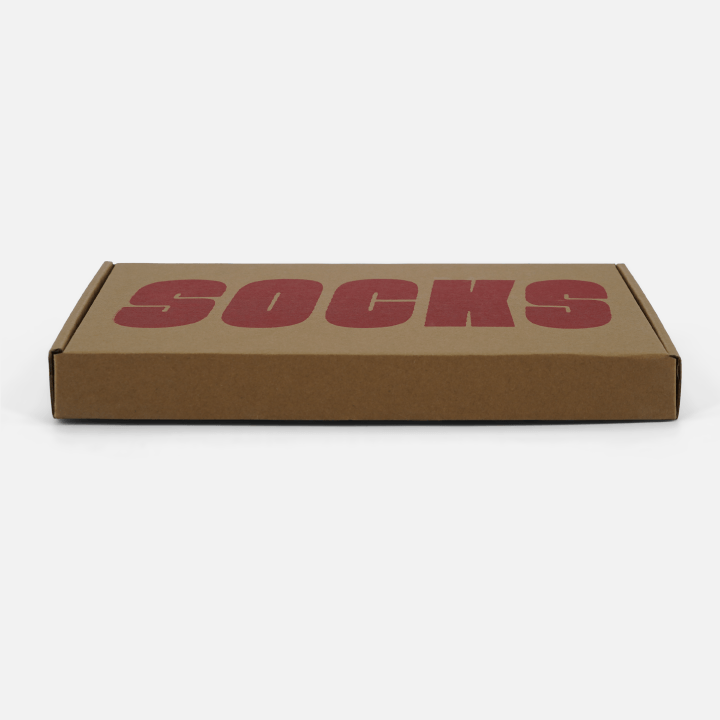 SOCKS WHITE/RED - Fini Brand